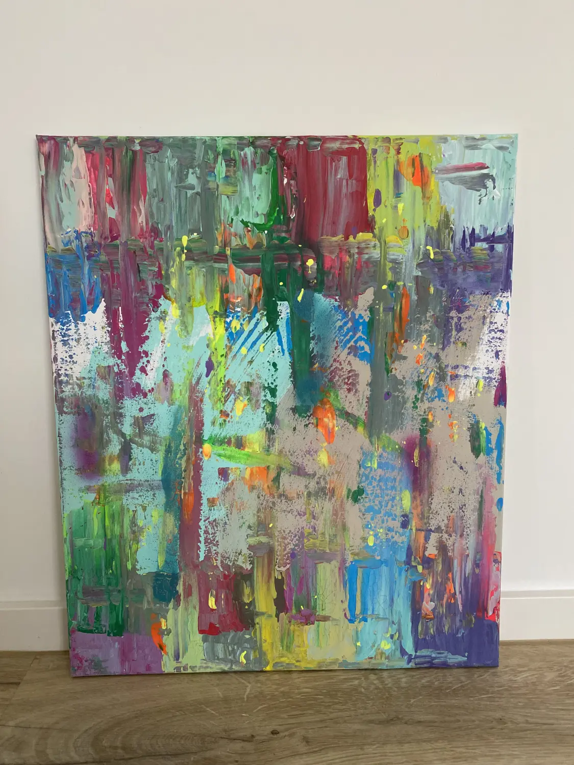 Farbenspiel - Light of Brilliance 50x60 von mb-art 