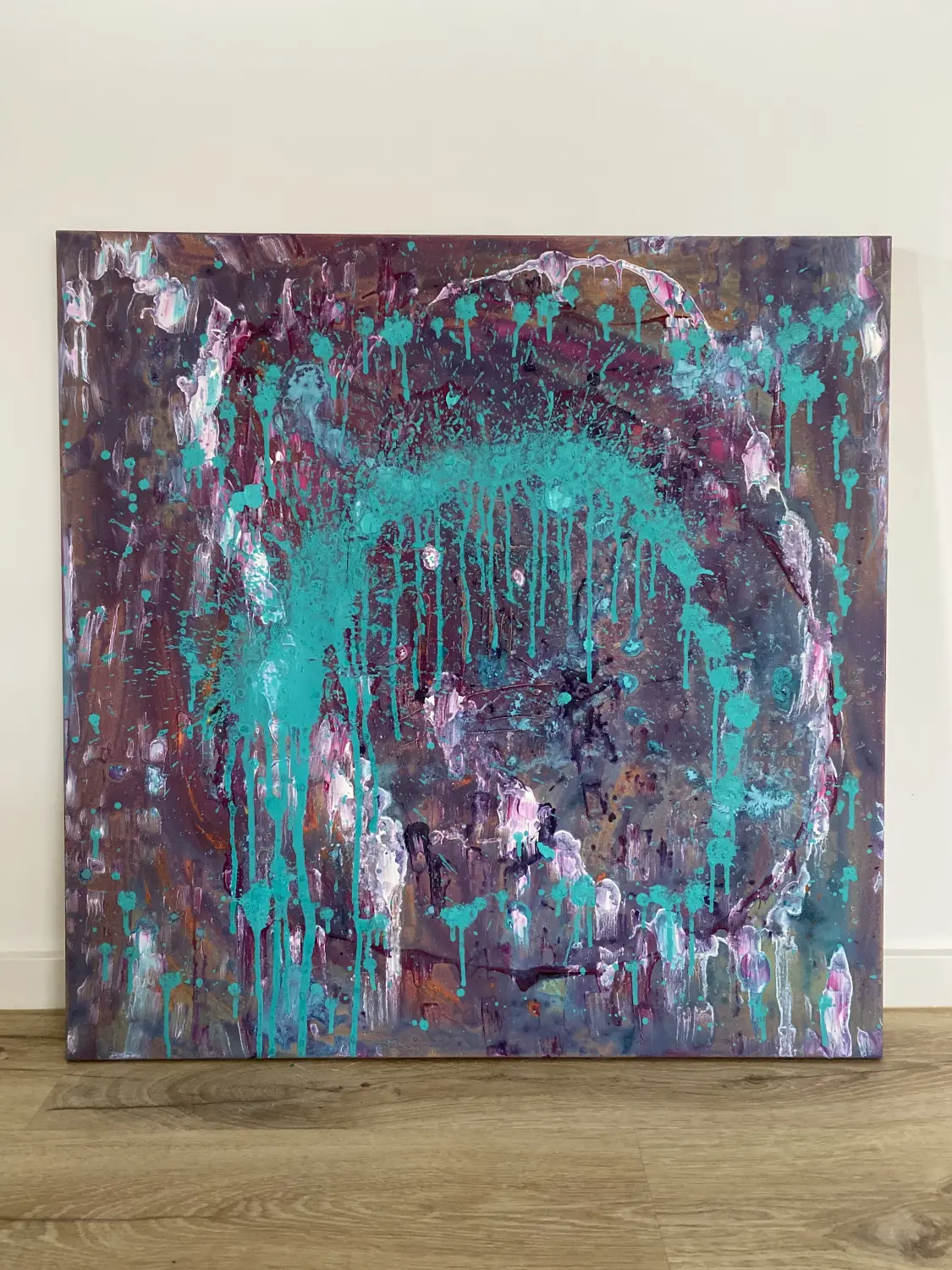 Materialvielfalt - Explosion of feelings 80x80 von mb-art
