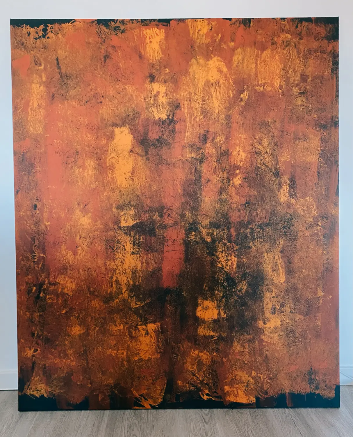 Farbenspiel - Majesty_100x120 von mb-art 