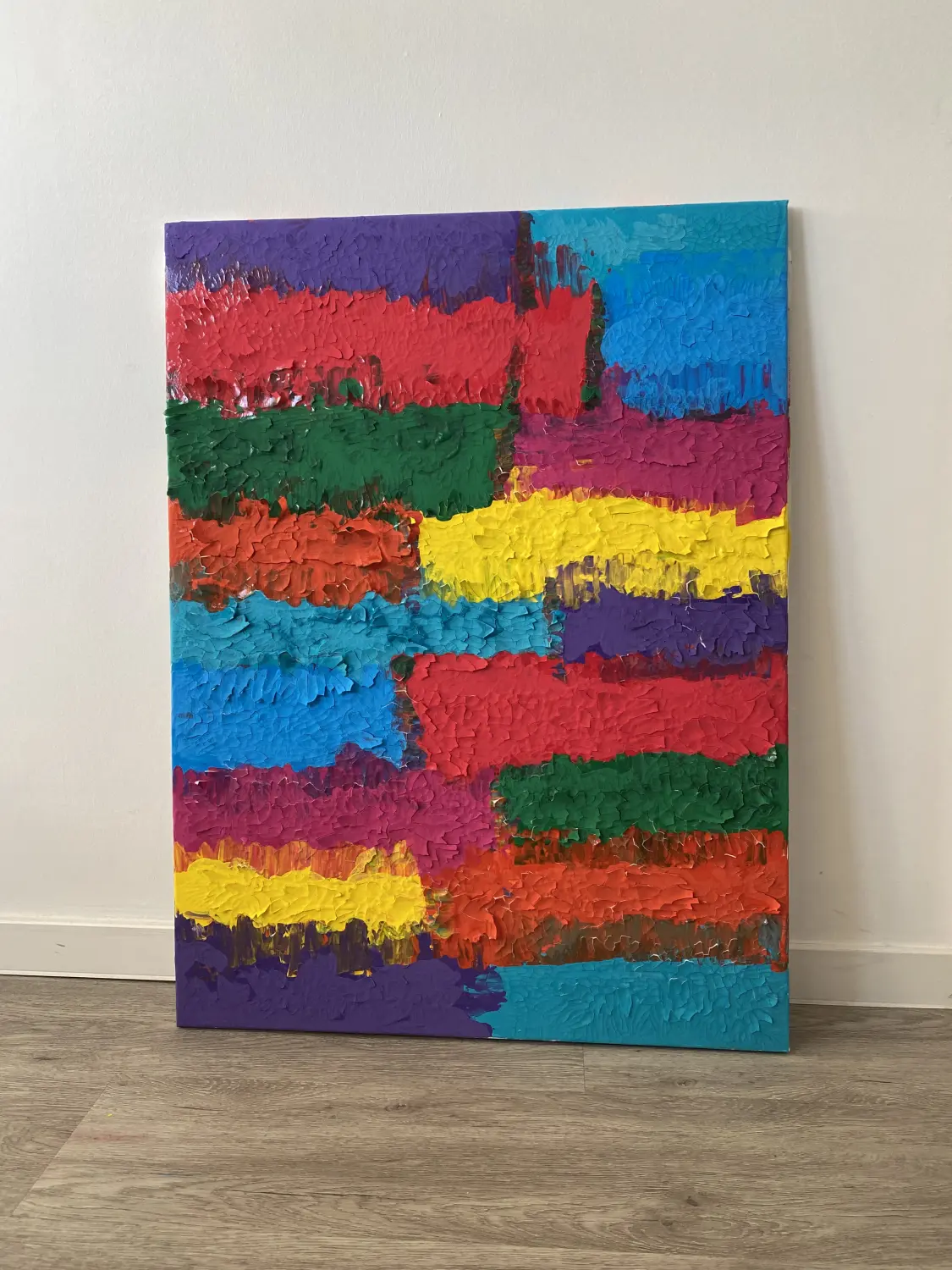 Materialvielfalt - Stylistic 50x100 von mb-art