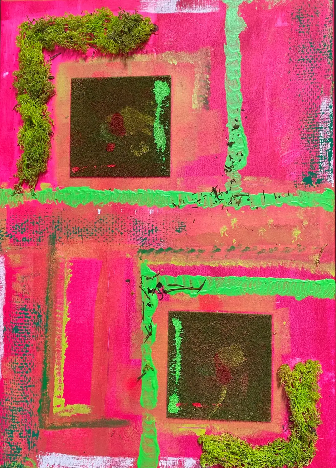 Farbenspiel - Sunstorm 80x100 von mb-art 